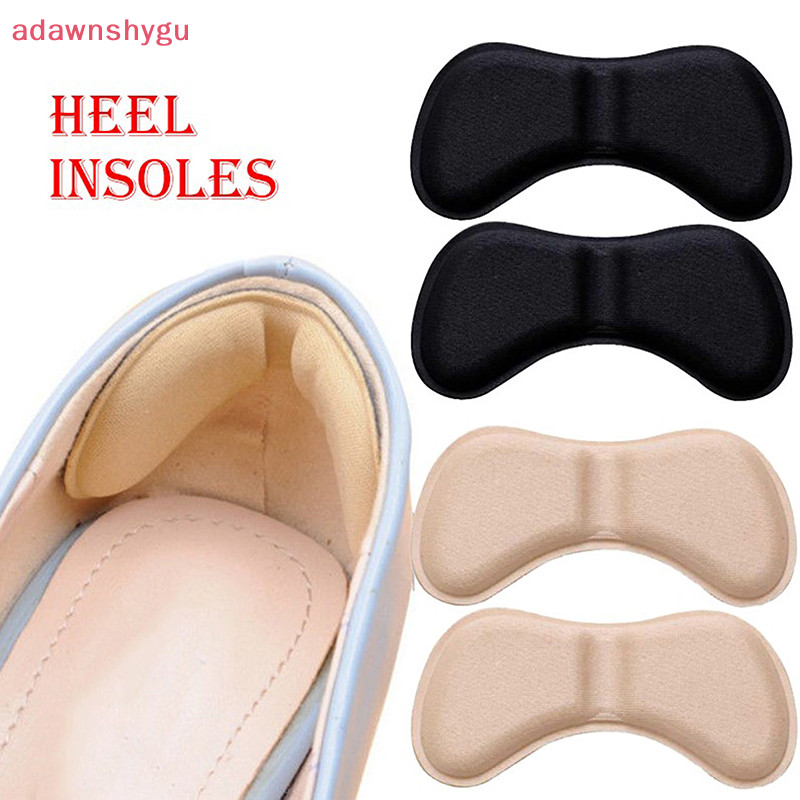 Adagu Heel Insoles Patch Pain Relief Anti-wear Cushion Pads Feet Care Heel Protector TH