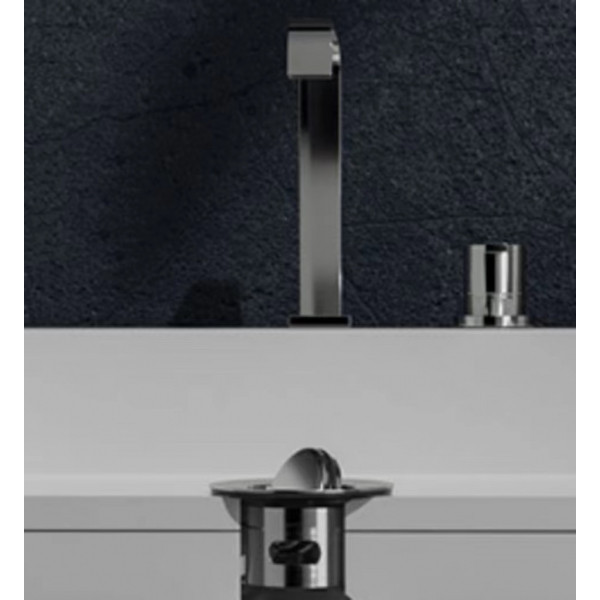 LOCAL789 Iris สะดืออ่างล้างหน้าแบบหมุน มีรูน้ำล้น รุ่น PD192712  ร้านอยู่ในไทย