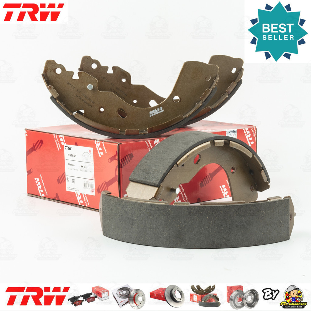 TRW ก้ามเบรคหลัง ผ้าเบรคหลัง HONDA JAZZ GD ปี 2004-2008 ปี 04,05,06,07,08 ,47,48,49 ,50,51 GS 7834