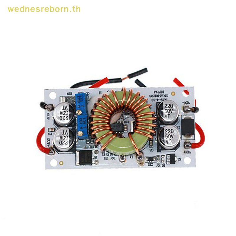 # Wednesreborn.th # DC Step-up Boost Converter 600W 10A CC CV โมดูลแหล ่ งจ ่ ายไฟ LED Driver .