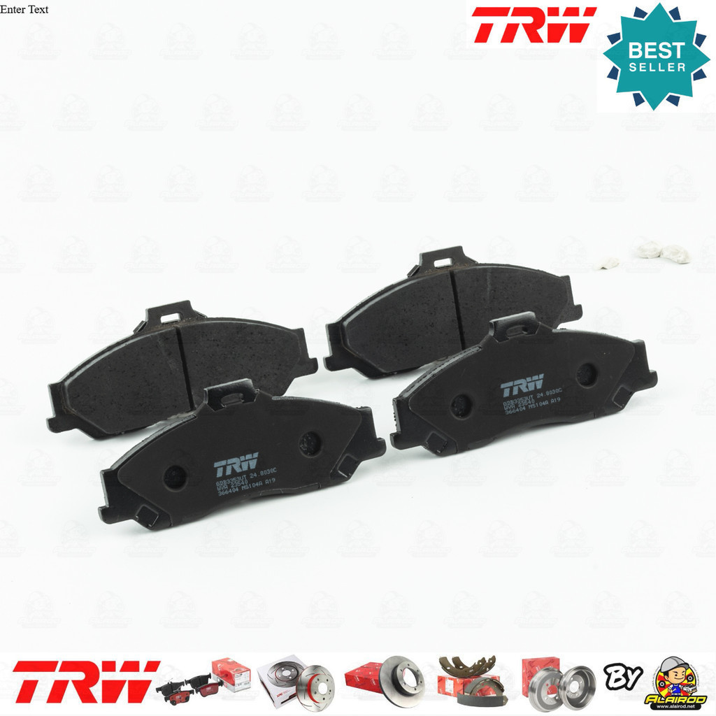 [TRW Value] ผ้าเบรคหน้า Mazda FIGHTER 2WD, 4WD ปี 1998-2002 เบรค 1 พอท TRW ATEC GDB 3353 AT