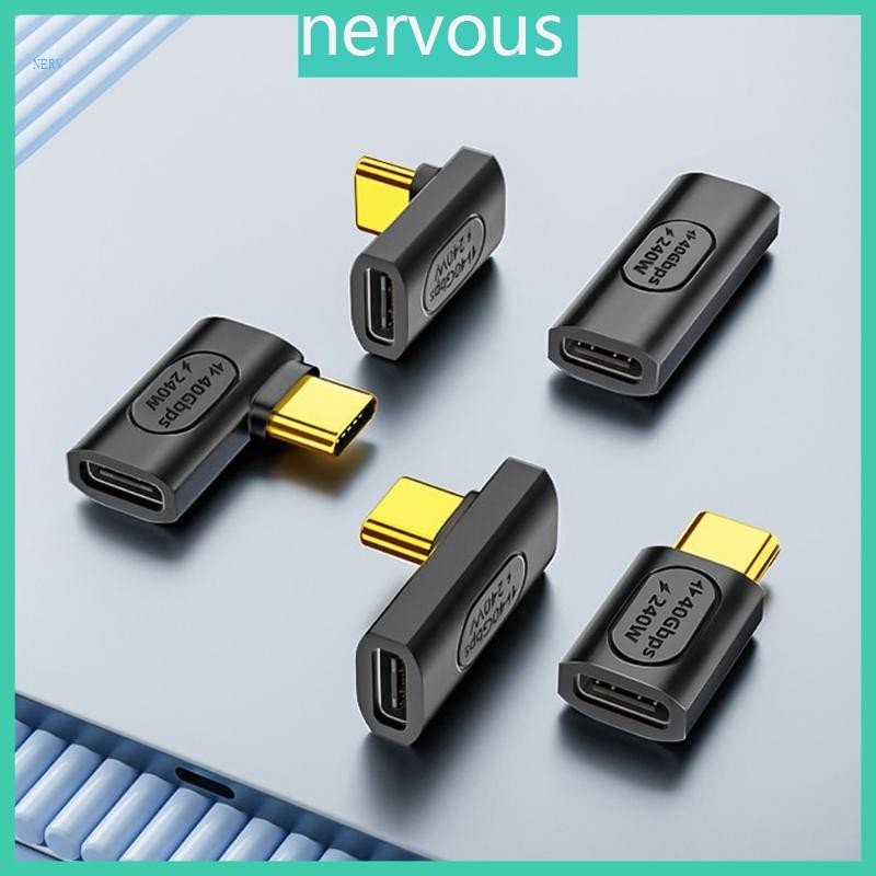 Nerv Type c Connector Type c Extension Adapter Type c Male to Type c Female Adapter
