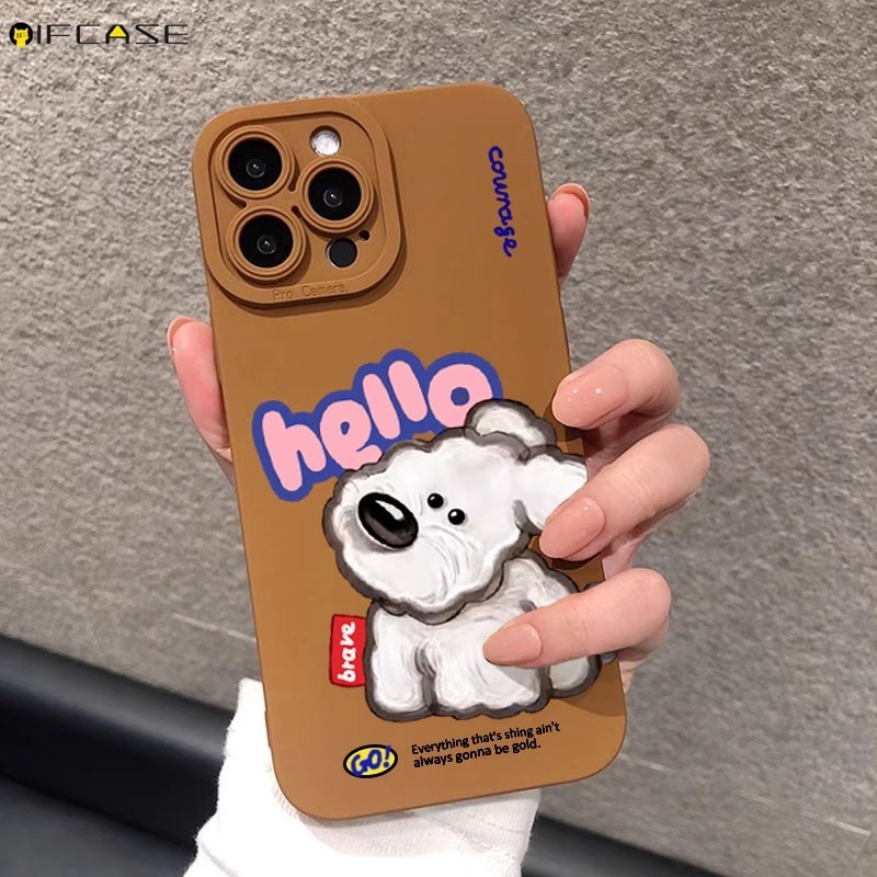 สําหรับrealme GT 5G GT5 GT2 Pro Neo 5 240W GT3 Explorer Master SE 3 150W 3T 2Tเคสโทรศัพท์น่ารักWest Highland White Terrierสุนัขลูกสุนัขป้ายการ์ตูนMatte Softปลอกกรณีฝาครอบ - รูปที่ 2