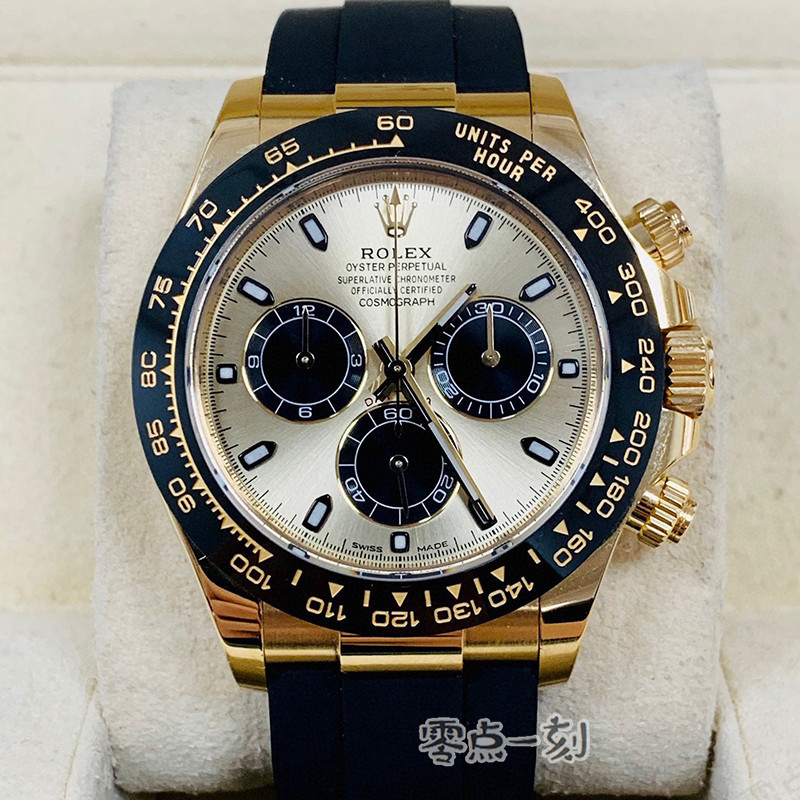 Rolex Rolex นาฬิกาผู ้ ชาย Daytona เครื ่ องจักรอัตโนมัติ116518Shawn Yue สไตล ์ เดียวกัน