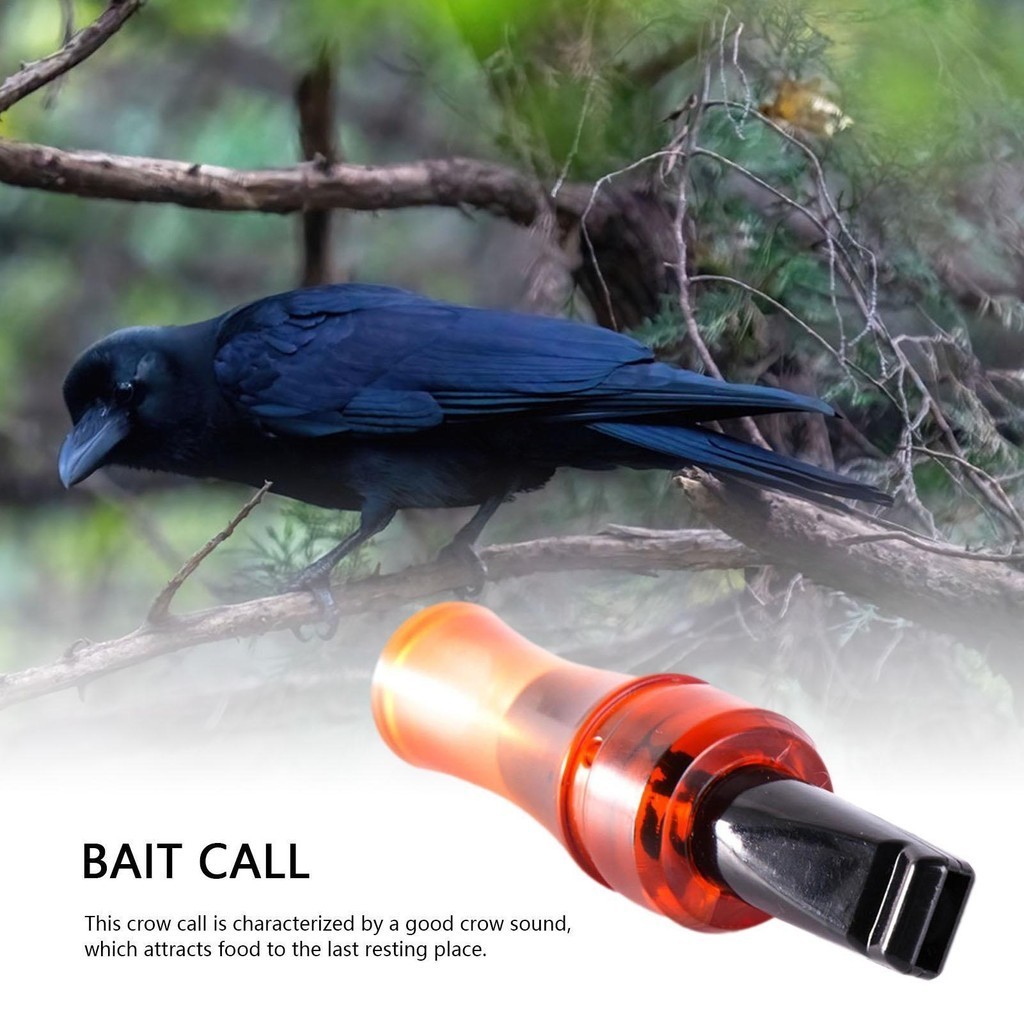 นกหวีดนก Crow Caller Whistles Decoying เลียนแบบด ้ วยเสียงที ่ สมจริง Entrapping Crow Callers yontnth