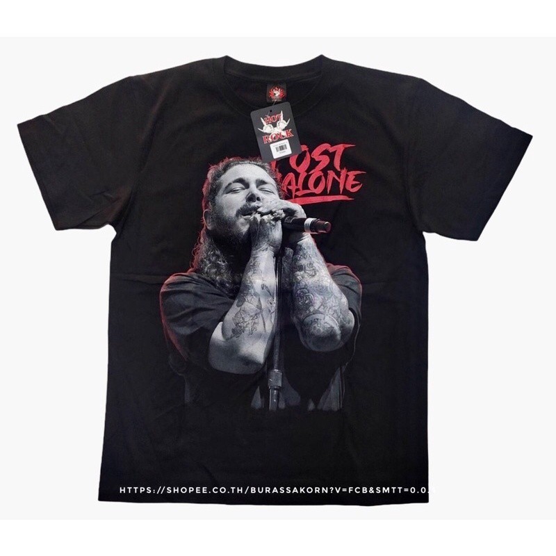 ผ้าฝ้ายแท้ Post Malone  postmalone เสื้อ post maloneแฟชั่นแฟชั่นแขนสั้น/8 T-SHIRT