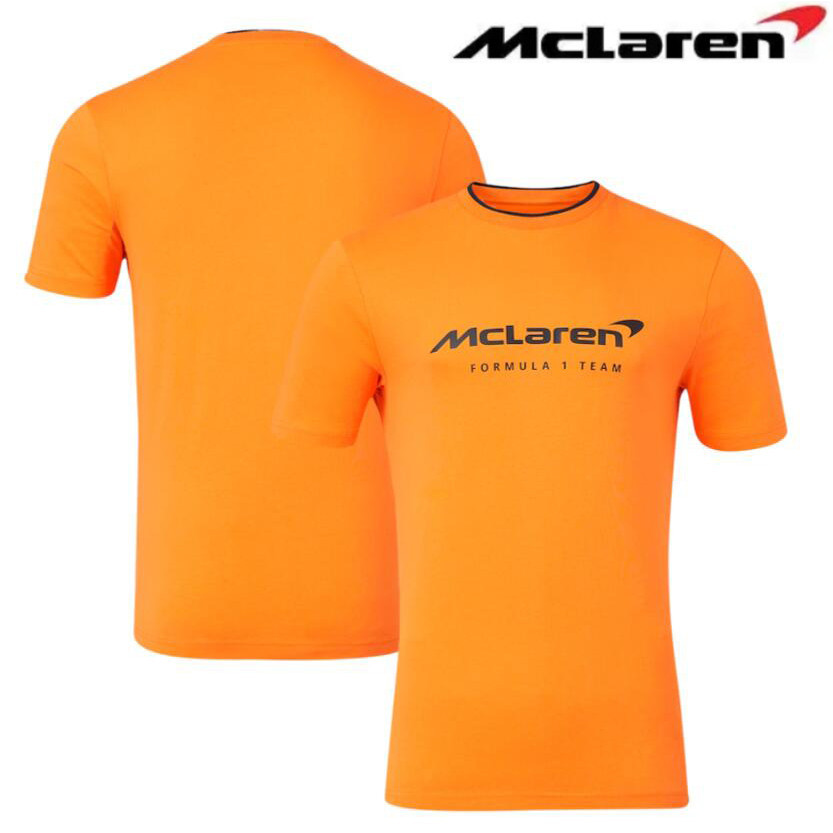2026 ใหม่ล่าสุด F1 Racing Suit + Mclaren Team F1 Racing Jersey + ฤดูร้อนผู้ชายและผู้หญิงเสื้อยืดแขนส