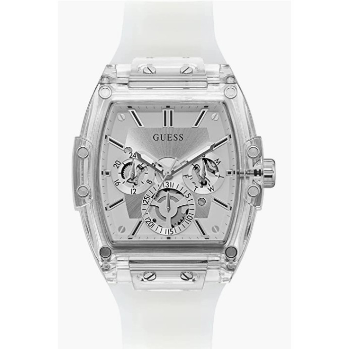 GUESS GW0203G1 GW0203G2 GW0203G3 GW0203G4 GW0203G5 GW0203G7-43mm Crystal Accented Watch