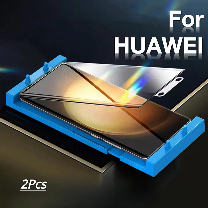 2pcs ฟิล์มเซรามิคสําหรับ Huawei Pura 70 Ultra P50/P40 Pro Plus Pro + P60 Art P30 Pro Mate 50/40/30/20 Pro Nova 11/12 Pro/Ultra Screen Protector คลุมทั้งหมดฟิล์มนิรภัยไม่แก้ว