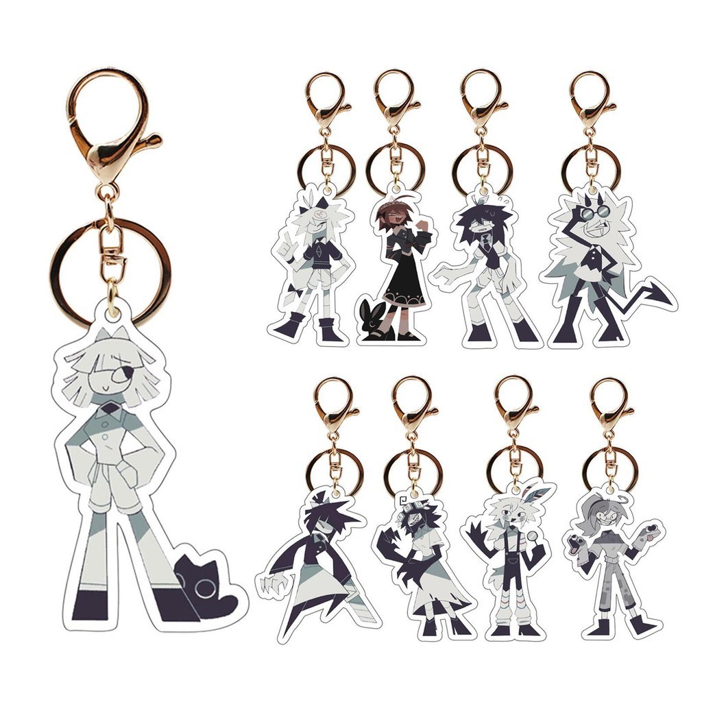 Fundamental Paper Education พวงกุญแจอะคริลิคน่ารัก |อะนิเมะ FPE MISS CIRCLE จี้ shopebanmy