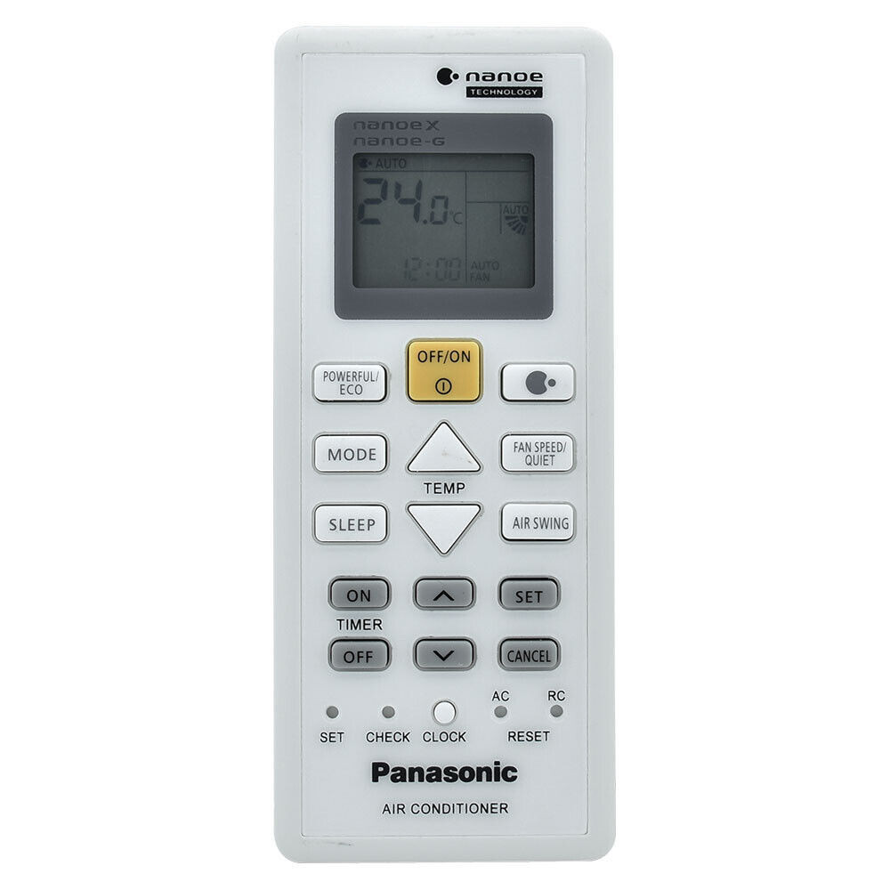 ใหม่ ACXA75C17960 สําหรับเครื่องปรับอากาศ Panasonic รีโมท Nanoe-G Nanoe-X
