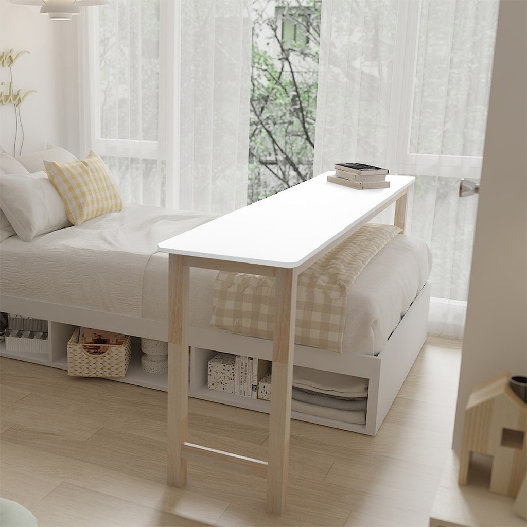 SB Design Square โต๊ะทำงาน PLAY รุ่น BUDDIN สีไม้อ่อน (180x40x75 ซม.) แบรนด์ KONCEPT FURNITURE