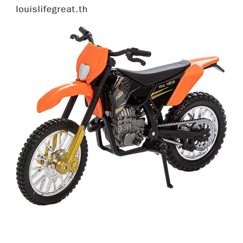 Louislifegreat 1 ขายโลหะผสมรถจักรยานยนต ์ จําลองอุปกรณ ์ เสริมรถจักรยานยนต ์ ของเล ่ นของขวัญใหม ่
