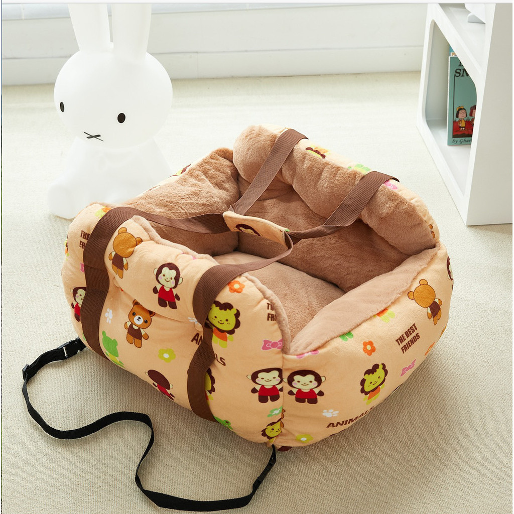 Animal Park Pet Nest Car Portable Portable Cat Nest Outdoor Dual-use Cold-proof Warm Kennel AT-JJ