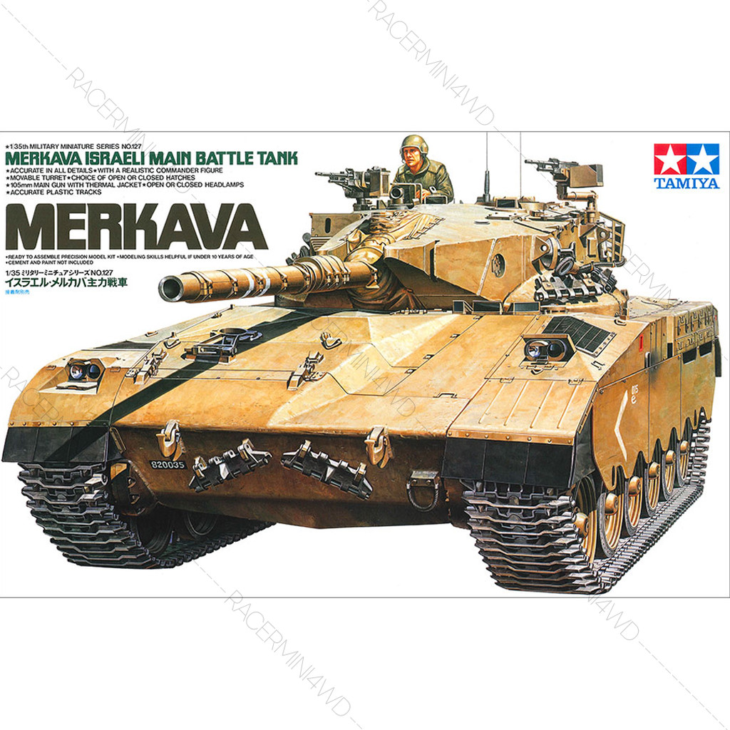 TAMIYA 35127 1/35 Model Kit Israeli Merkava MBT