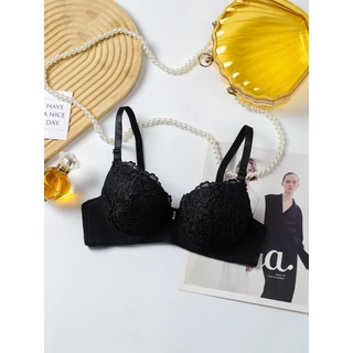 เสื้อใน #Daisy 505 บราคัพAB บราลูกไม้แฟชั่น มีฟองน้ำ มีโครง ใส่สบาย ไซส์เล็ก อก32-38