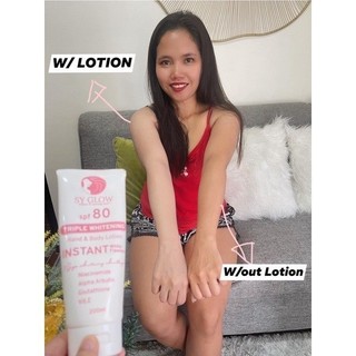 SY GLOW TRIPLE WHITENING INSTANT WHITE SPF 80 50ml