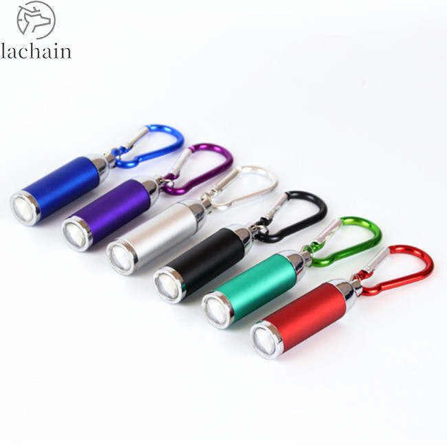 โปรโมชั ่ นลดราคา! Led Zoom Mini ไฟฉาย Telescopic Strong Light ไฟฉายพร ้ อมพวงกุญแจจี ้ Creative Mountaineering