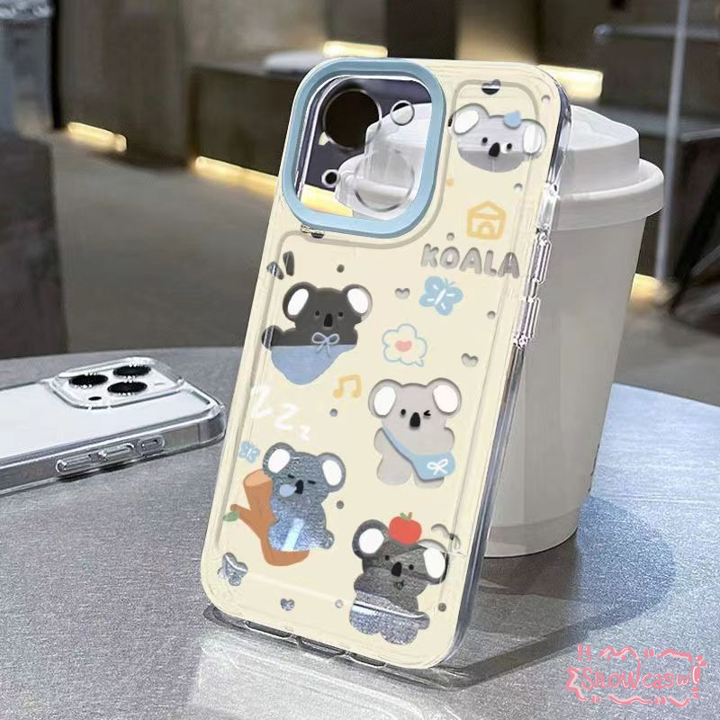 โบว์ผีเสื้อกระต่ายหมีโคอาล่าน่ารั เคส Samsung A02s A21s A50 A32 A30s A30 A03s A13 A12 A03 A20s A33 A52 A52s A10s A20 M12