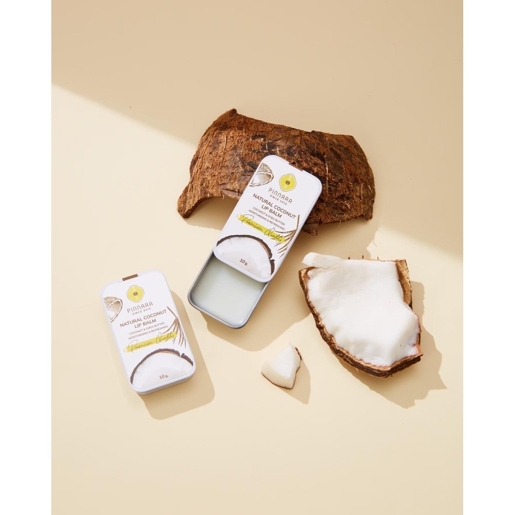 Natural Coconut Lip Balm - ลิปบาล์ม ขนาด 10g