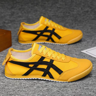 รองเท้าผ้าใบผู้ชายผู้หญิงสไตล์เดียวกัน Breathable น้ําหนักเบา Low-Top Casual สไตล์ Retro All-Match 36-45 ขนาด