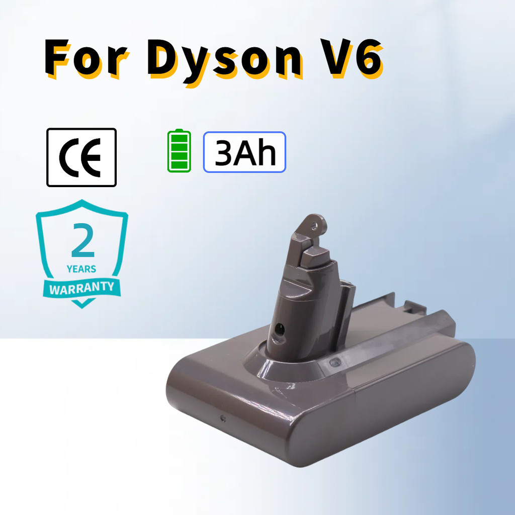 แบตเตอรี่ Dyson V6 V7 V8 V10 3.0Ah 25.2V Handheld Clean DC58 DC59 DC61