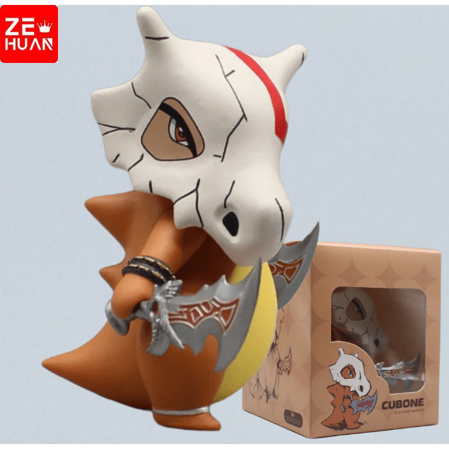 Pokemon 12 ซม.Q Edition Mini God Of War Marow Pvc Gk ของเล่น