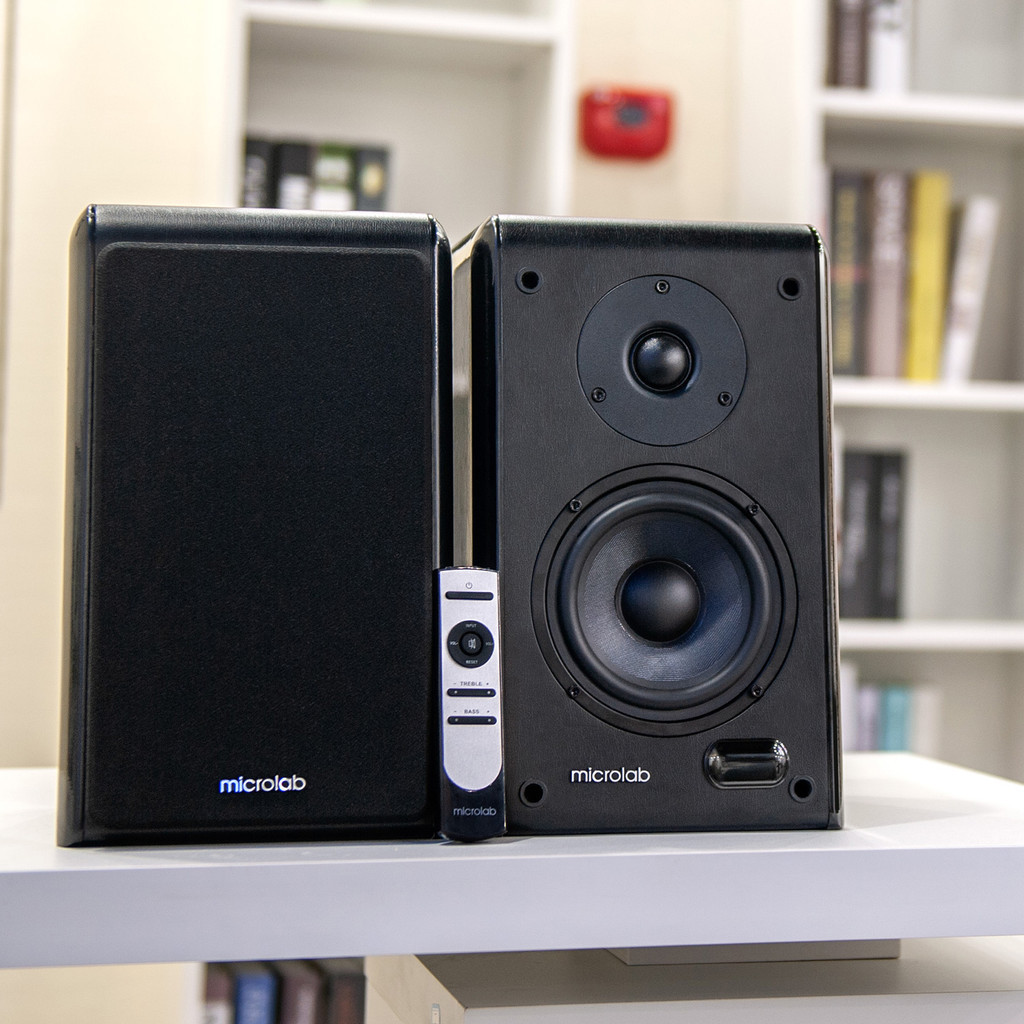 ลำโพง Microlab SOLO11 ลำโพง Bookshelf 2.0 ขับ 100 วัตต์ Bluetooth 4.0