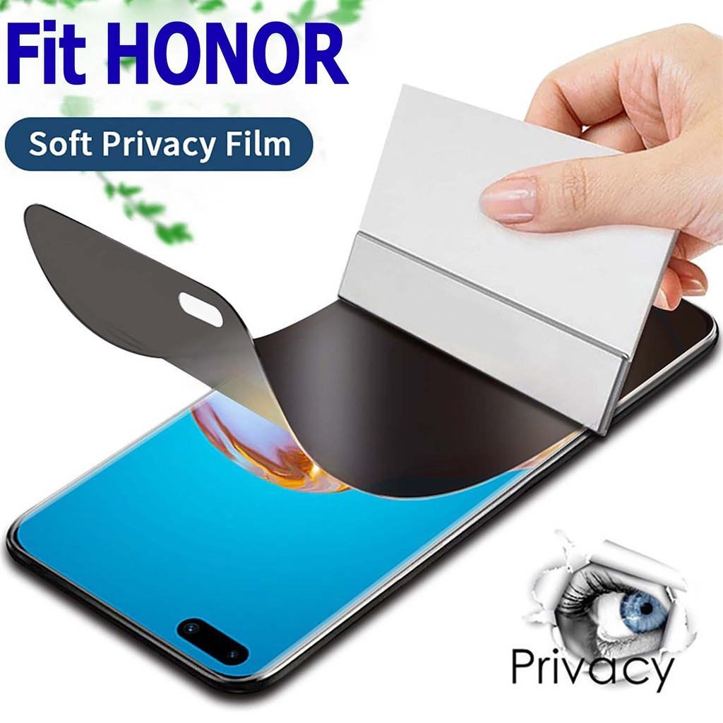 เกรดพรีเมี่ยม ฟิล์มไฮโดรเจล สำหรับ HONOR 200 Pro 200 200 Lite 90 Smart X7b 5G Play 50 Magic6 Pro Magic6 X50 GT X50 Pro
