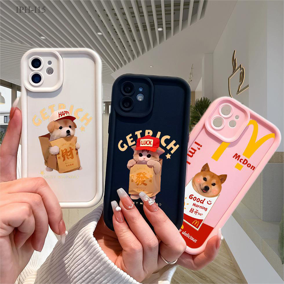 เคส For iPhone 16 15 14 13 12 11 8 7 6 X XS XR SE Plus Pro Max 2020 2022 เคสไอโฟน เคสโทรศัพท์ เคสนิ่ม Silicone Case JT