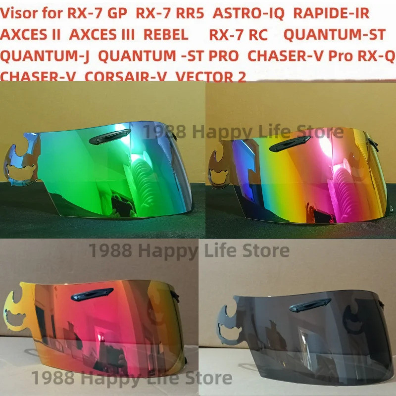 [ReadyStock] ชิลด์บังแดดสำหรับ ARAI RX-7 GP RX-7 RR5 ASTRO-IQ RAPIDE-IR AXCES II Axces III REBEL QUA
