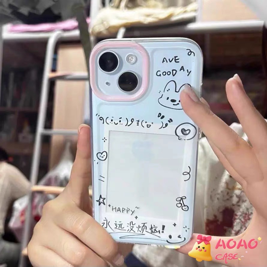 เคส Samsung A14 A05S A05 A12 A06 A15 A13 A03 A04 A23 A51 A50 A53 A33 A54 A34 A24 A32 A20 A04 A30 กรอบรูปลูกสุนัขน่ารัก - รูปที่ 6