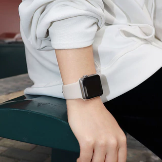 สายยางซิลิโคน for Smart Watch iwatch ULTRA 3 2 49มม. Series 11 10 9 8 7 6 5 3 2 SE Iwatch 45 46 44 41 40มม. 42มม. 38มม.