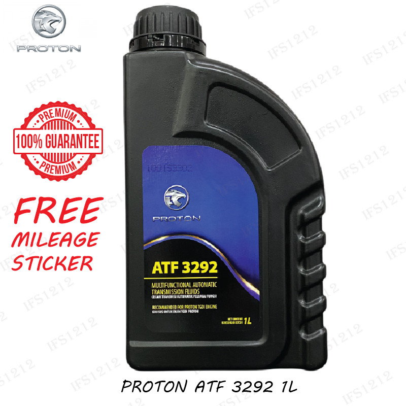 ใหม่ PROTON ATF3292 น้ํามันอัตโนมัติ 1L X70 X50 CBU 6 ความเร็ว TRANSMISSION GEAR OIL 6SPEED CBU GEAR