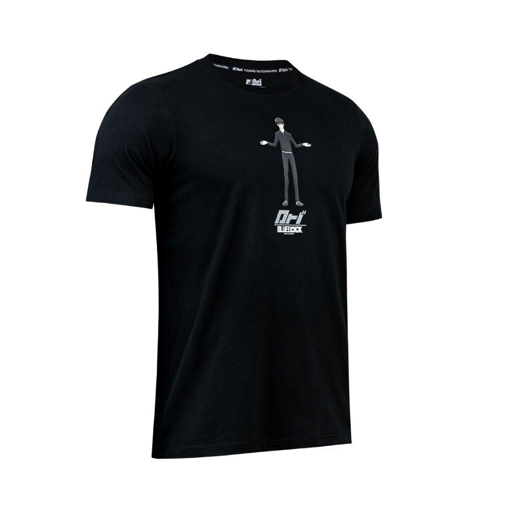 ARI X BLUE LOCK EGO TEE - BLACK/GREY/WHITE เสื้อยืด อาริ BLUE LOCK สีดำS-5XLเสื้อยืดคอตตอน กระบวนการ