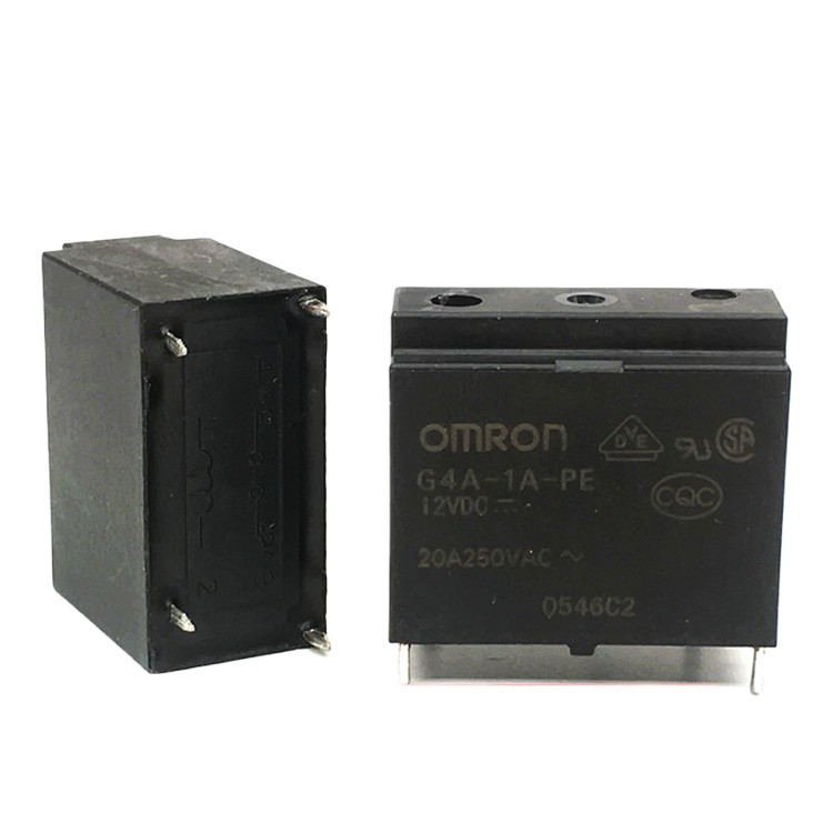G4a-1a-1a-pe-12v 24VDC Hill รีเลย์เครื่องปรับอากาศ 4 ขาปกติเปิดประเภท G4A-1A-E-12V 24VDC