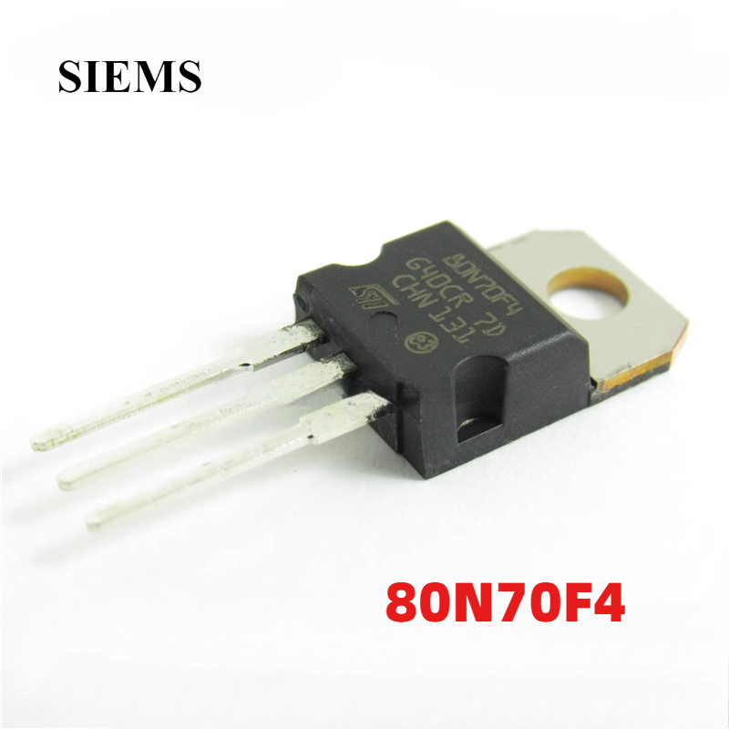 ทรานซิสเตอร์ 80N70F4 STP80N70F4 80A 68V TO-220 MOSFET N-channel