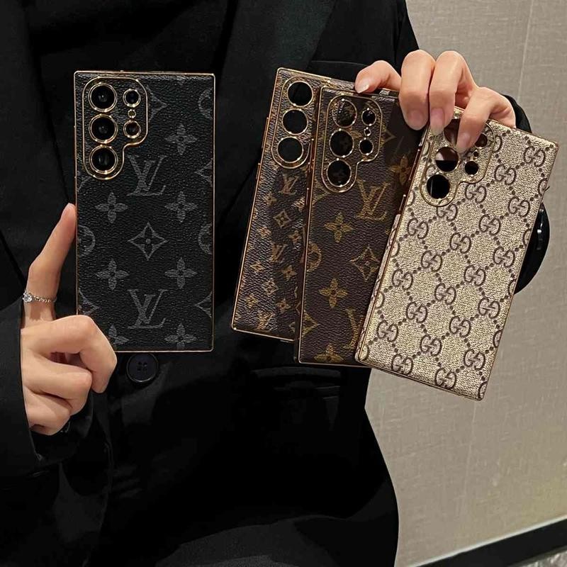 Fine PU หนังชุบกล้องฝาครอบป้องกันสําหรับ Samsung Galaxy S22 S23 S24 S25 Plus Ultra Mate 50 60 40 Pro Pura 70 Pro Ultra หรูหราฝาครอบโทรศัพท์