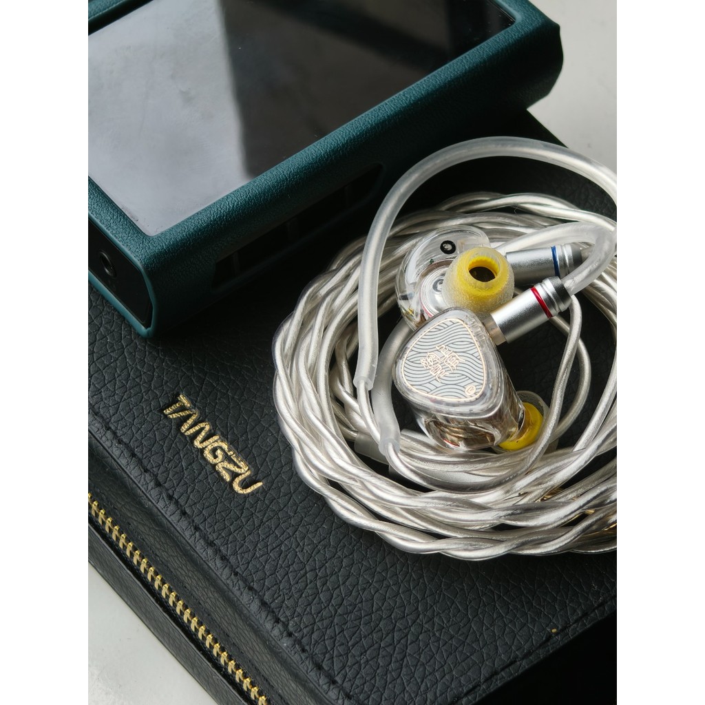 ใหม่ Tangzu Waner 2 10 มม.แบบไดนามิกหูฟังชนิดใส่ในหู IEM MIC โลหะคอมโพสิตไดอะแฟรม 0.78 มม.2Pin IEMs Wan er SG II