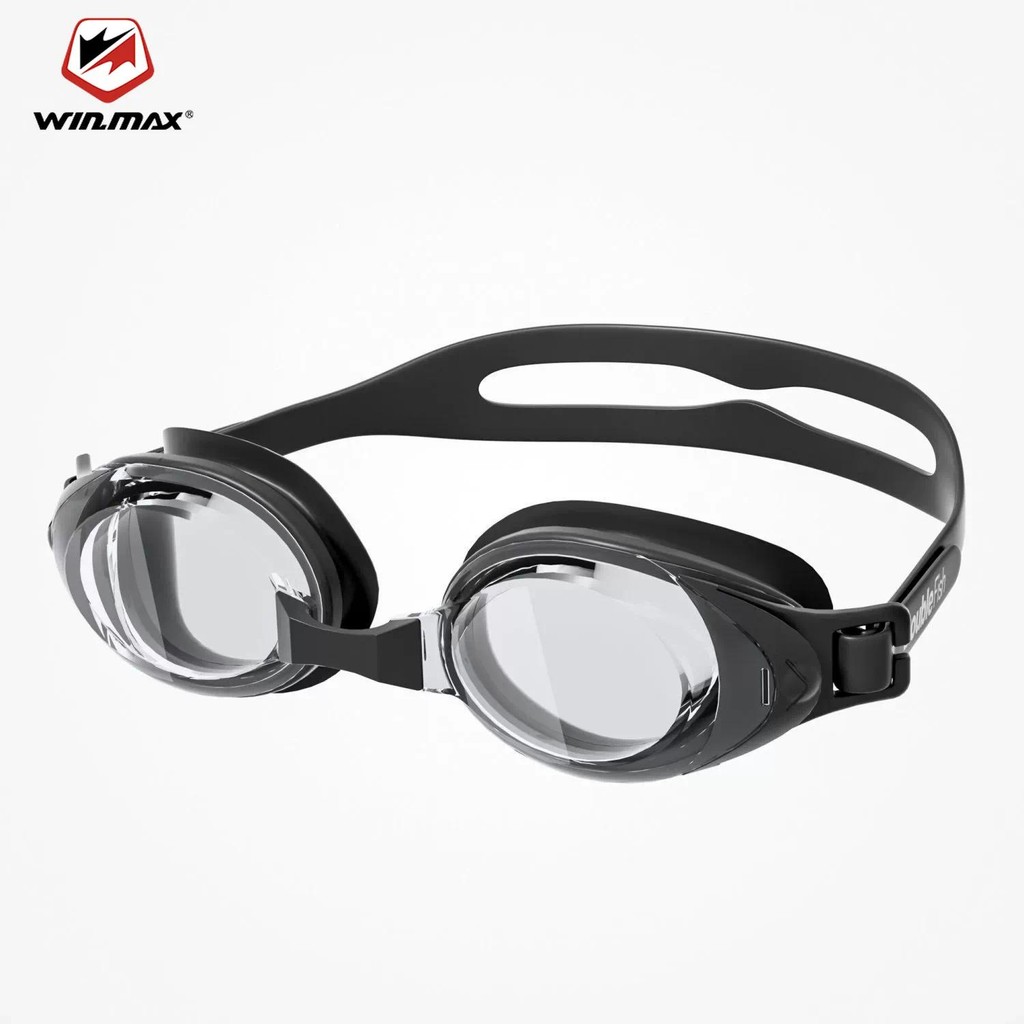 Winmax ผู้ใหญ่สายตาสั้น แว่นตาว่ายน้ํา Anti-Fog HD แว่นตาว่ายน้ํากันน้ํา