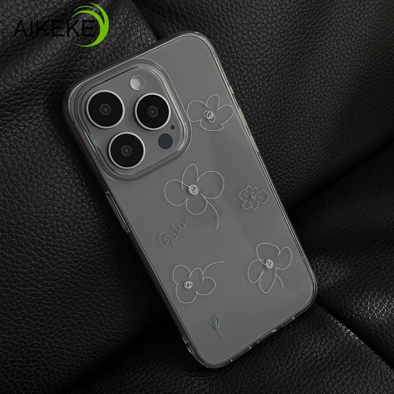 สไตล์เกาหลีดอกไม้สีขาวปลอกใสสําหรับhonor X9C X9 X9A X9B X8 X8A X8B X7 X7B X6B 9X Pro Magic 7 6 5 4 P