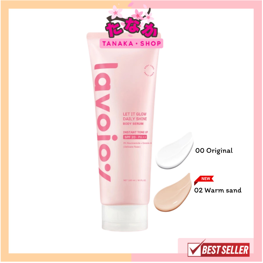 🔥แท้/ถูกที่สุด/ไลฟ์ทุกวัน🔥(1ชิ้น) lavojoy Let It Glow Daily Shine Body Serum 180ml. โทนอัพ