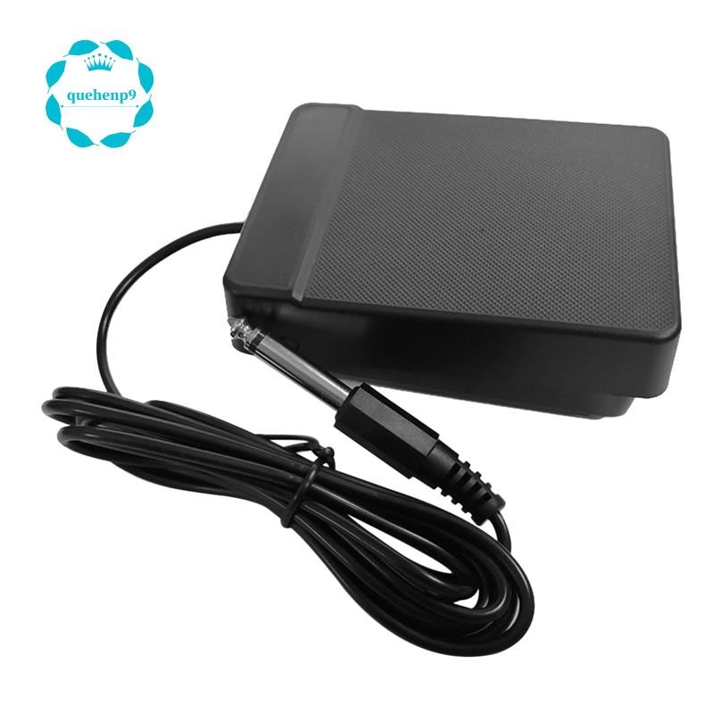 [quehenp9]Music Pedal Foot Switch Foot ดําเนินการ Pedal Controller เครื่องดนตรีอินเทอร์เฟซเสียง Peda