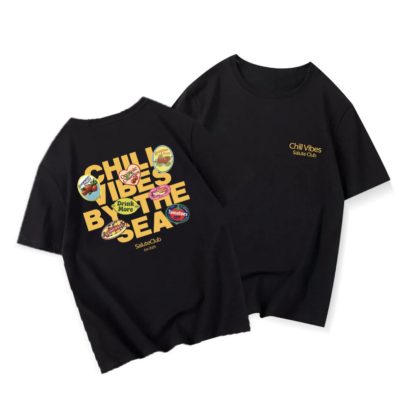 COD✅ (จัดส่งในกรุงเทพฯ) MAO Shop 100%纯棉女式T恤时尚可爱夏季宽大短袖T恤