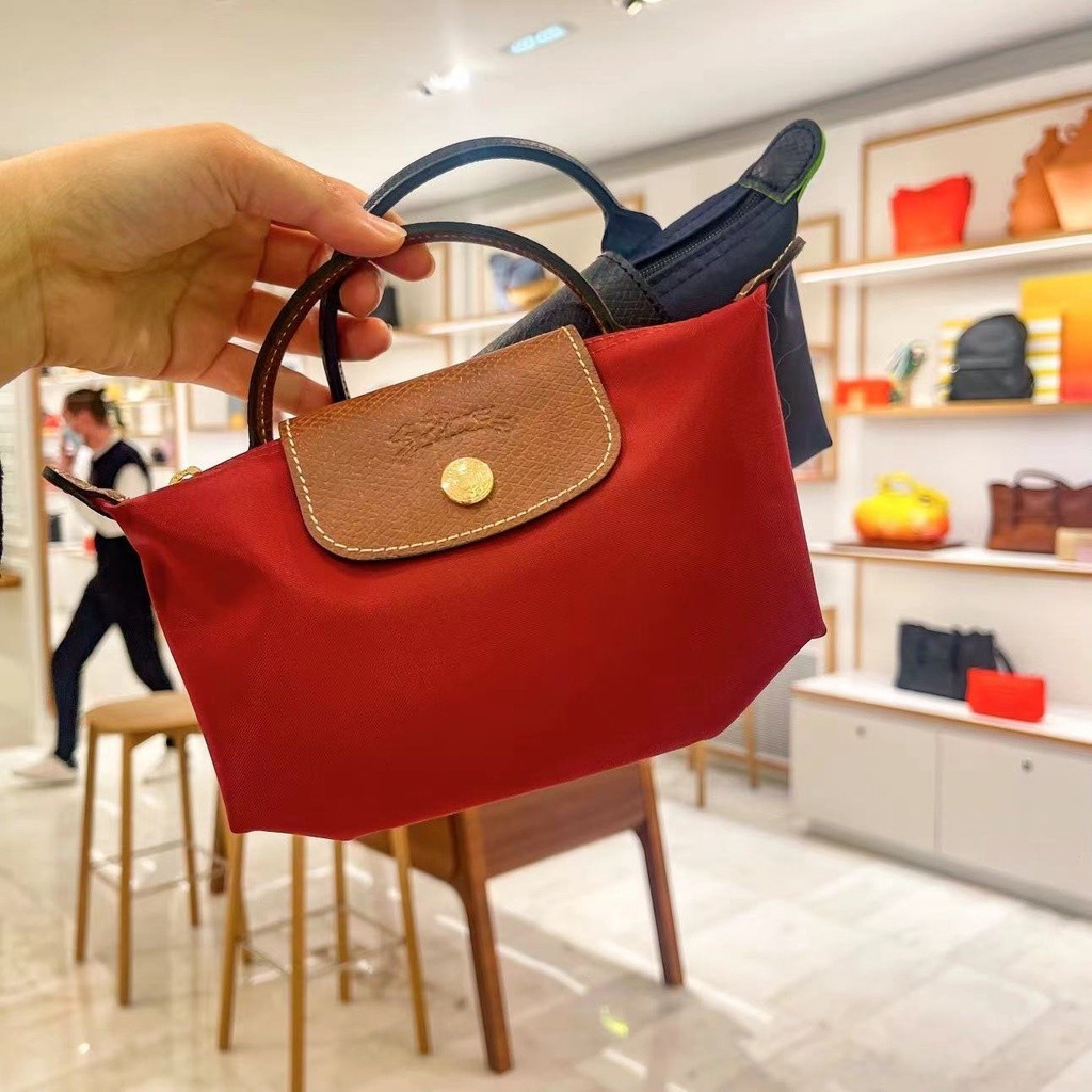 พร้อมส่ง  Longchamp กระเป๋า 34175 2024 สะพายไหล่ ผ้าไนล่อน ใบสั้น เป็นมิตรกับสิ่งแวดล้อม สําหรับสตรี