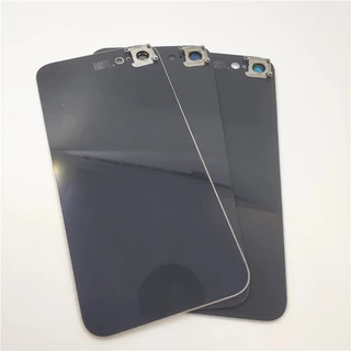 สําหรับ IPhone 8 Plus ฝาหลังแบตเตอรี่กระจกด้านหลังประตูสําหรับ IPhone 8 8G แผงกระจกด้านหลังพร้อมเลนส์กล้องเลนส์ + โลโก้