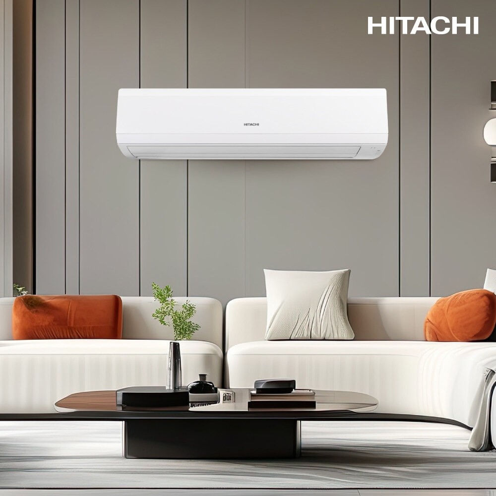 Chang D HITACHI เครื่องปรับอากาศ Inverter ขนาด 18100 BTU RAK-BH18PCAST สีขาว ร้านอยู่ในไทย#