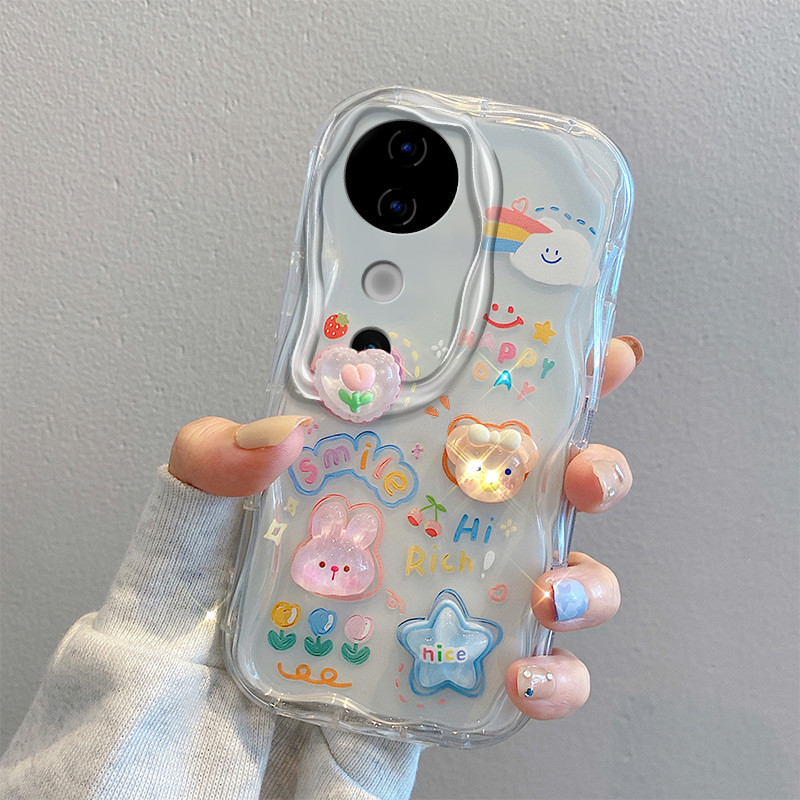 เคส VIVO V50 ตุ๊กตาแท่ง TPU เคสโทรศัพท์ซิลิโคนอ่อนนุ่ม TYGZ2 - รูปที่ 7