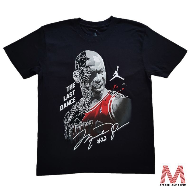 เสื้อยืด Jordans Last Dance Chicago Bulls 100% แขนสั้น อินเทรนด์แฟชั่น เตรียมจัดส่ง
