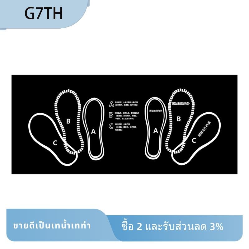 Squat Mat,Squat Step Positions เสื่อเข่า Msquat Mat พร้อมตําแหน่งเท้า Mat, Kettlebell ยกน้ําหนัก Squ